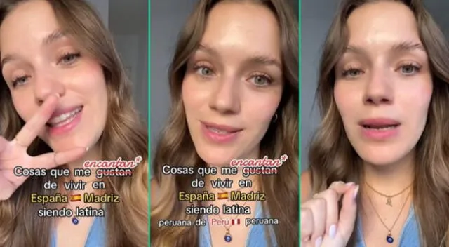 La compatriota reveló detalles inéditos de vivir en España, siendo viral en TikTok.