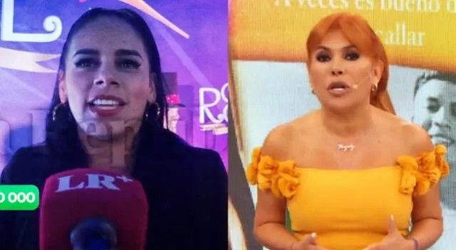 Giuliana Rengifo le deja tremendo mensaje a Magaly Medina.