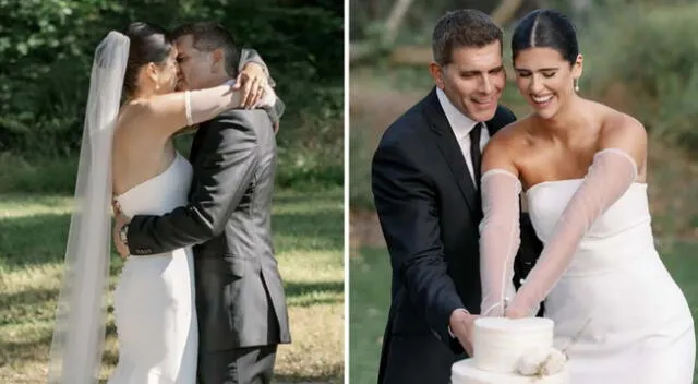 Estas fueron las fotos más románticas de la boda de Christian Meier y Andrea Bosio.