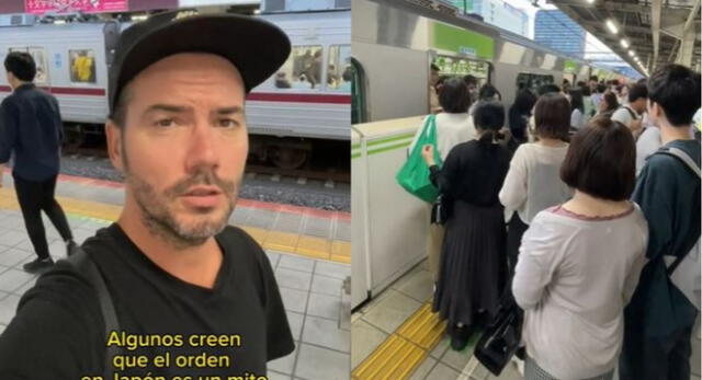 Los turistas españoles quedaron en shock por comportamiento de japoneses en el tren.