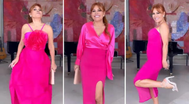 Magaly Medina presume sus looks de Barbie en las redes.