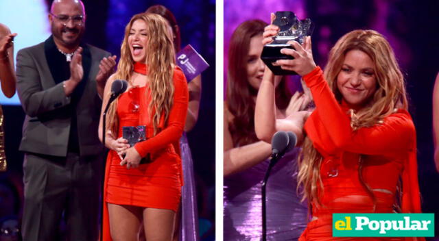 Shakira la rompió en los Premios Juventud 2023