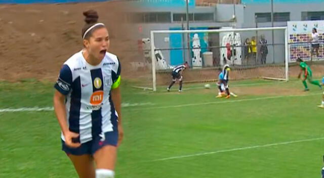 Adriana Lúcar, la dueña del gol en Alianza Lima.