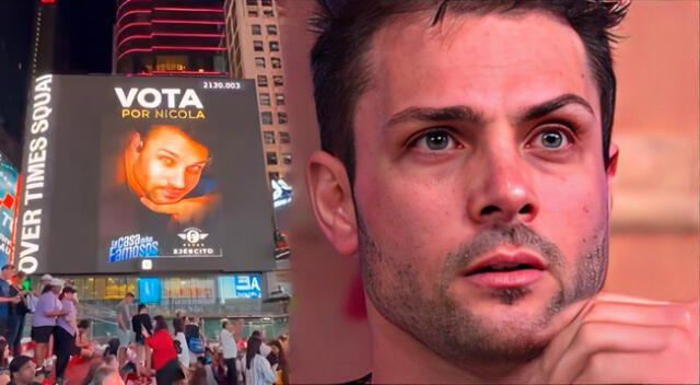 Conoce la razón del por qué Nicola Porcella  apareció en Time Square.