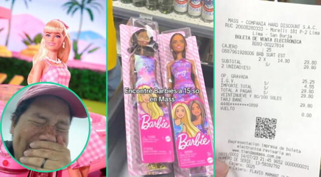 El preció de las 'Barbies' sorprendió a los usuarios de TikTok