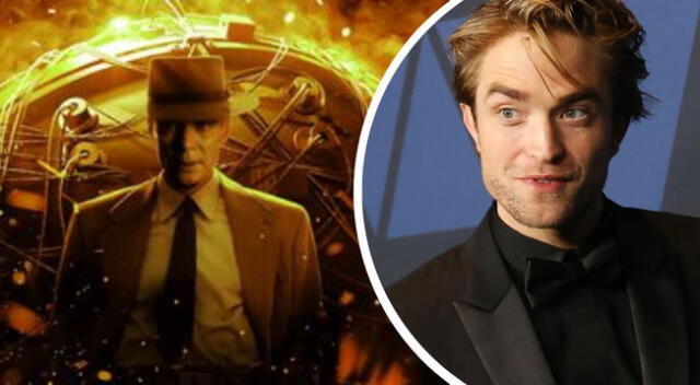 Robert Pattinson formó parte de la película "Oppenheimer".