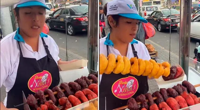 Una emprendedora peruana sorprende con nuevos sabores de picarones