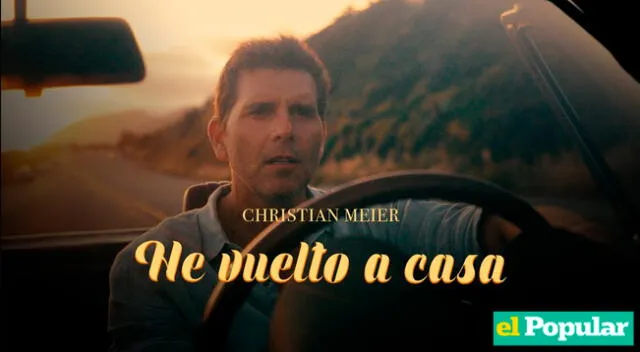 Christian Meier anunció su regreso a Perú este próximo mes de septiembre