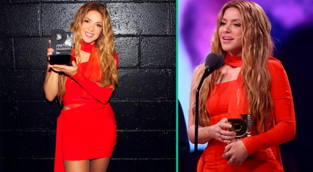 Shakira fue la más galardonada en los Premios Juventud.