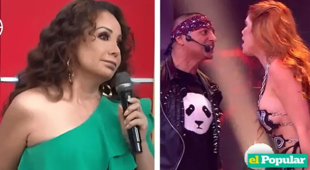 Janet Barboza reveló agresivo gesto de Jonathan Maicelo contra Samantha Batallanos.