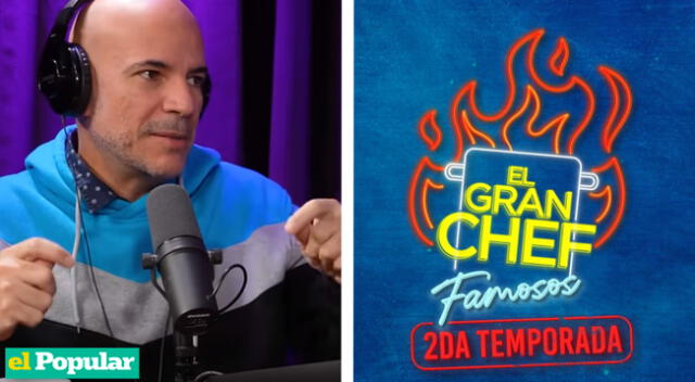 Ricardo Morán relata a detalle la grabación de El Gran Chef Famosos.