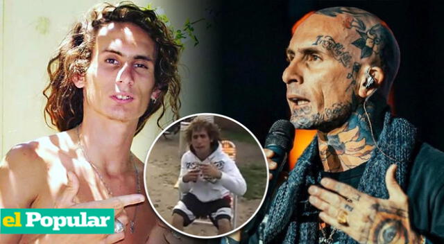 El líder y vocalista de Ke Personajes se volvió adicto a las drogas cuando era muy joven.