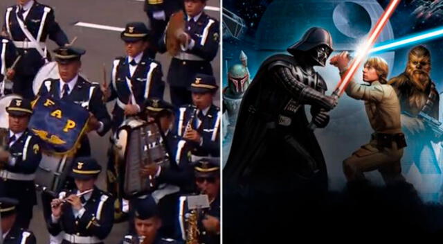 La FAP se lució con la música histórica de Star Wars.