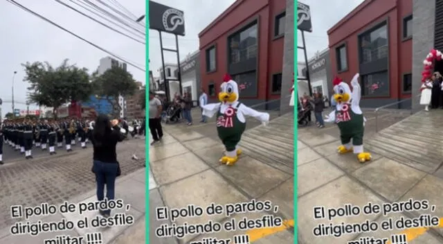 La insólita escena fue viral en TikTok.