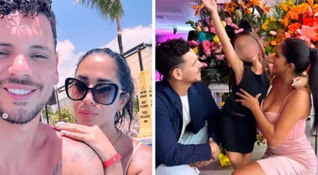 Melissa Paredes y Anthony Aranda disfrutan de viaje a Cancún.