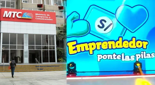 MTC se pronunció sobre “Emprendedor ponte las pilas” de América Televisión.