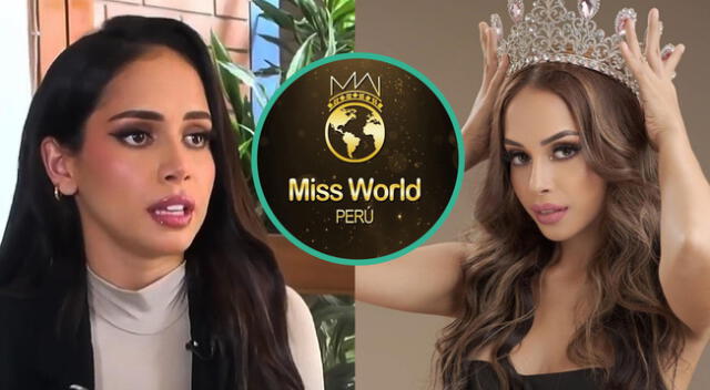 Jennifer Barrantes echa a 'Tito' Paz, organizador del Miss Perú Mundo.