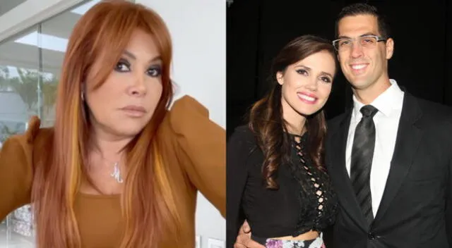 Magaly Medina chanca a Gustavo Salcedo, esposo de Maju Mantilla: "Su relación le importa tres pepinos"