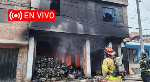 Más de 20 bomberos en el lugar para aplacar las llamas de fuego.