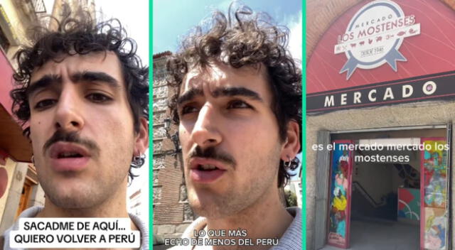 La confesión del español fue viral en TikTok.