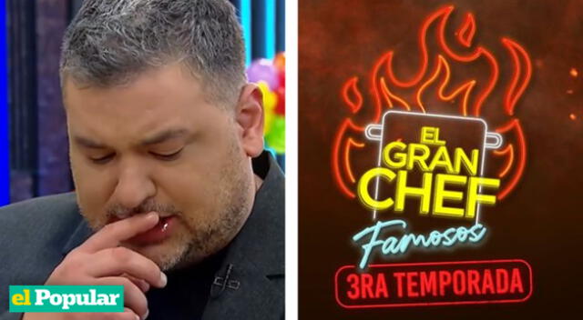 Luego del anuncio de la tercera temporada de El Gran Chef Famosos, Javier Masías dejó intrigante comentario en redes sociales.