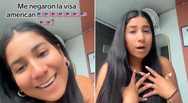 Una joven colombiana sorprendió en las redes al revelar un detalle por el que no fue aceptada para la visa americana.