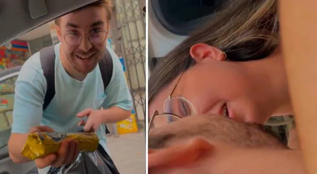 Una joven grabó el momento en el que su pareja hace un acto de amor y escena es viral.
