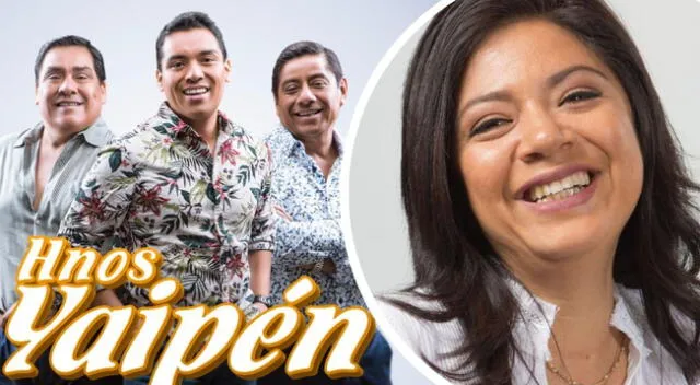 Karen Yaipén forma parte de la agrupación "Hermanos Yaipén".