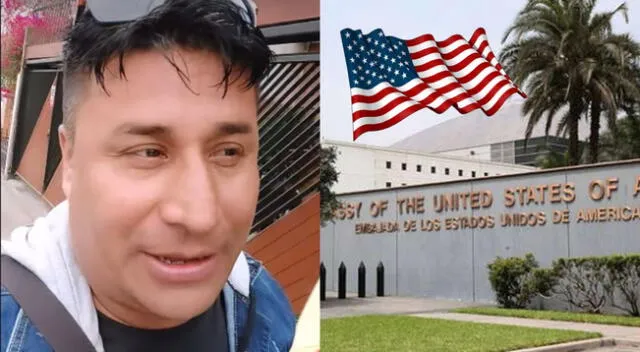 Danny Rosales tuvo una mala experiencia en la embajada de Estados Unidos.