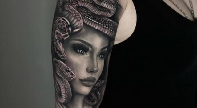 Conoce el curioso significado del tatuaje de Medusa que te dejará sorprendido.