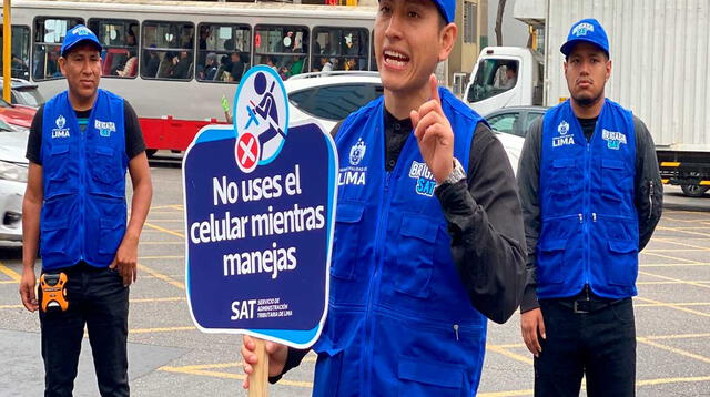 La Brigada SAT velará por la seguridad vial en Lima