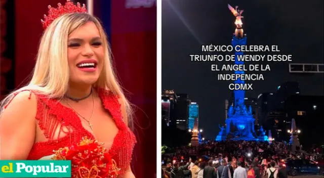 México celebró la victoria de Wendy Guevara.