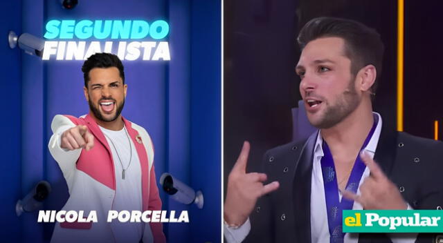 Nicola Porcella fue aplaudido por chicos reality, conductores y de más.