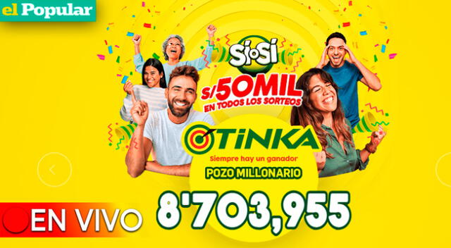 Conoce el nuevo monto del pozo millonario que sorteará La Tinka.