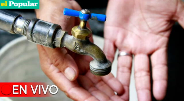 Conoce los distritos que sufrirán corte de agua por Sedapal.