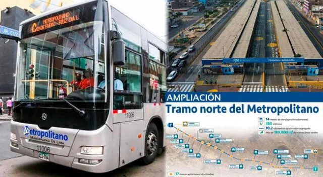 La nueva ampliaciones del Metropolitano contará con 18 estaciones.