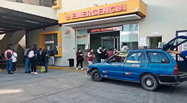 Arequipa. Los menores se encuentran hospitalizados en el Honorio Delgado.