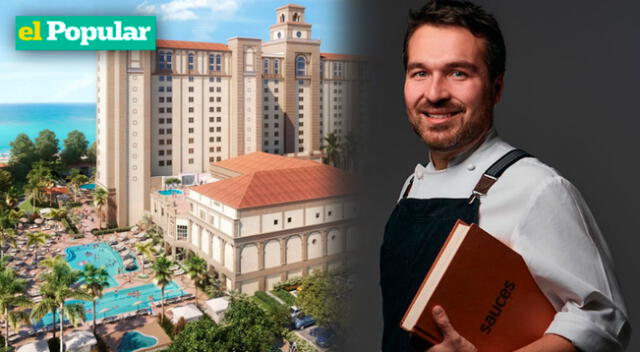 Giacomo Bocchio revela orgulloso que trabajo en hotel de 5 estrellas de EE. UU.