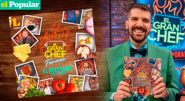 Te damos el paso a paso para que compres ONLINE tu recetario de la primera temporada de El Gran Chef Famosos.