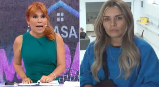 Magaly Medina reacciona ante las revelaciones de Fiorella Retiz.