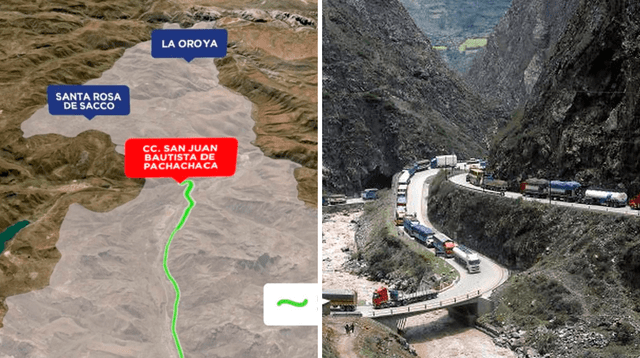 La nueva carretera central entro a la siguiente fase del proceso.