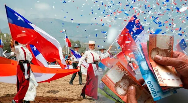 Falta menos de un mes para la llegada de Fiestas Patrias en Chile y con ello el pago del aguinaldo.