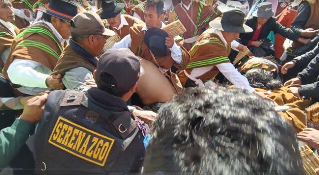 La situación se salió de control en pleno centro de la ciudad.