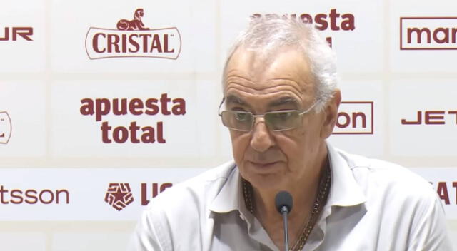 Jorge Fossati se pronunció tras el empate de la U en el Monumental.