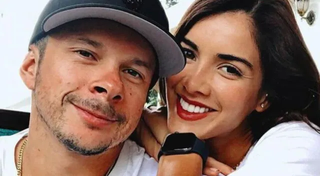 Korina Rivadeneira y Mario Hart más juntos como familia.