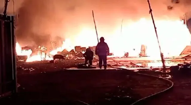 Luego del incendio no se reportó personas heridas ni fallecidos.