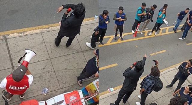 Academias peruanas se enfrentaron en singular duelo durante examen de la UNI y es viral: “Canchita, casera. Lleve, lleve”.
