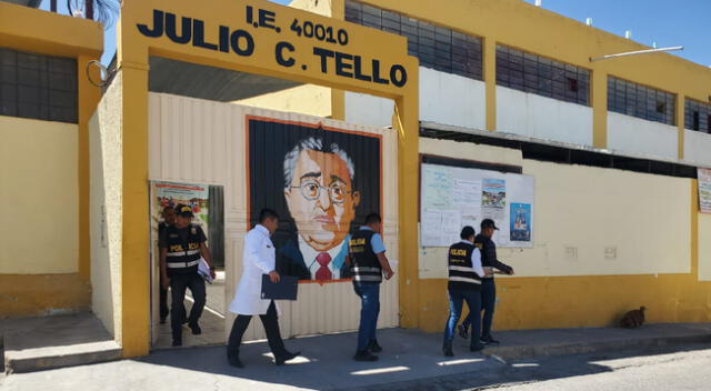 Colegio donde escolares realizaron reto viral.