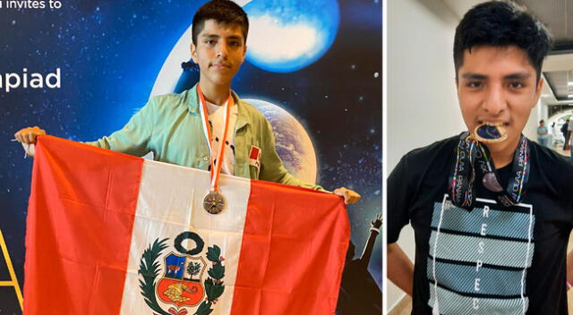 ¡Orgullo nacional! El escolar peruano logró la primera medalla para Perú en la Olimpiada Internacional de Astronomía en Polonia.