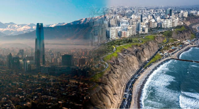 Santiago de Chile y Lima, amadas y odiadas por turistas.